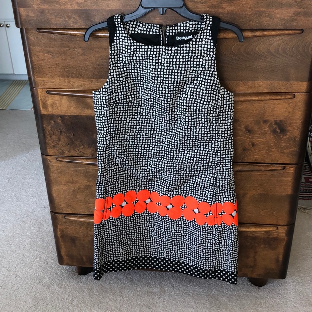 Lined Polka Dot Dress